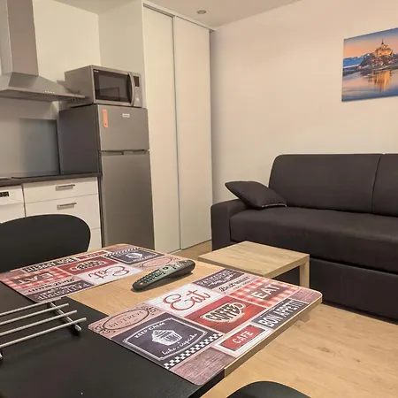Le Jardin En Centre - Ancv Accepte Apartment Granville