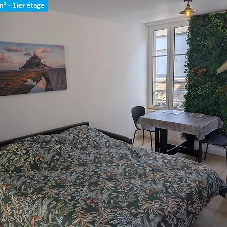 Le Jardin En Centre - Ancv Accepte Apartamento Granville